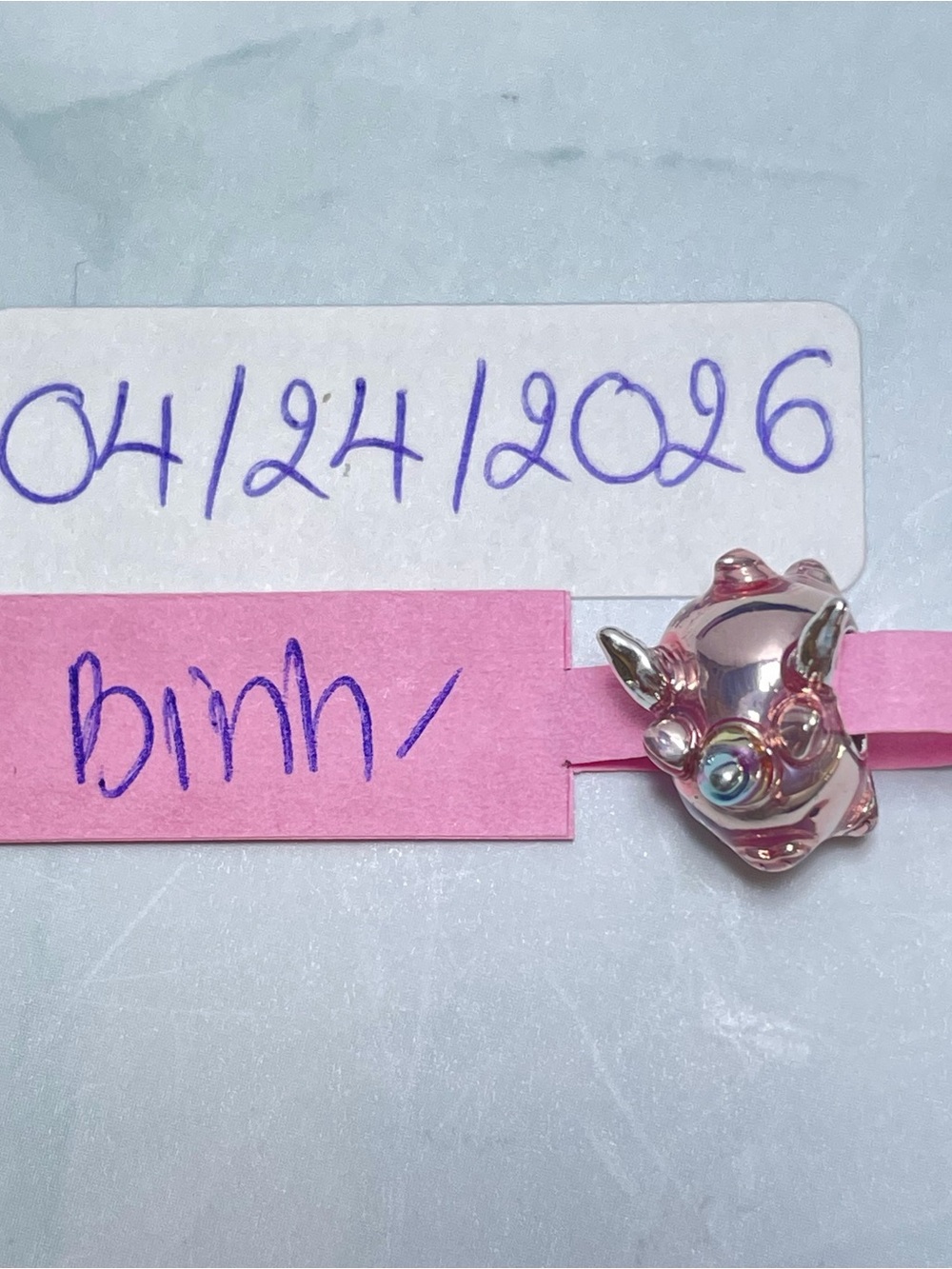 Pandora Flying Unicorn Pig Charm - Picture 12 of 12